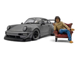 Porsche 911 (964) RWB Body Kit Solido & American Diorama 1/18