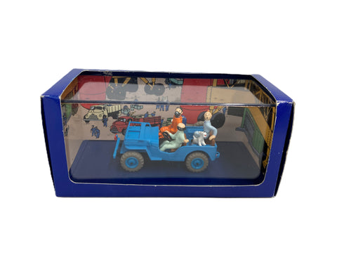 Jeep CJ 2a 1946 Tintin Editions Atlas 1/43