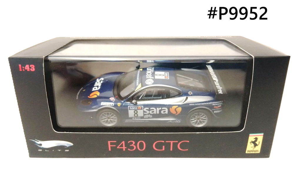Ferrari F430 GTC 2007 HotWheels Elite 1/43