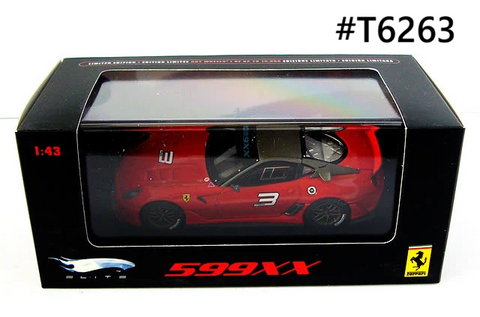 Ferrari 599XX 2009 HotWheels Elite 1/43