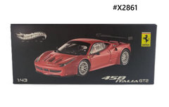 Ferrari 458 Italia GT2 Launch Version 2011 HotWheels Elite 1/43