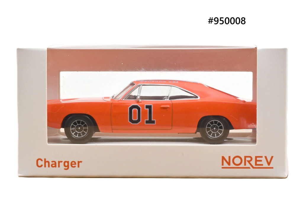 Dodge Charger 1969 General Lee Dukes Of Hazzard Norev 1/43