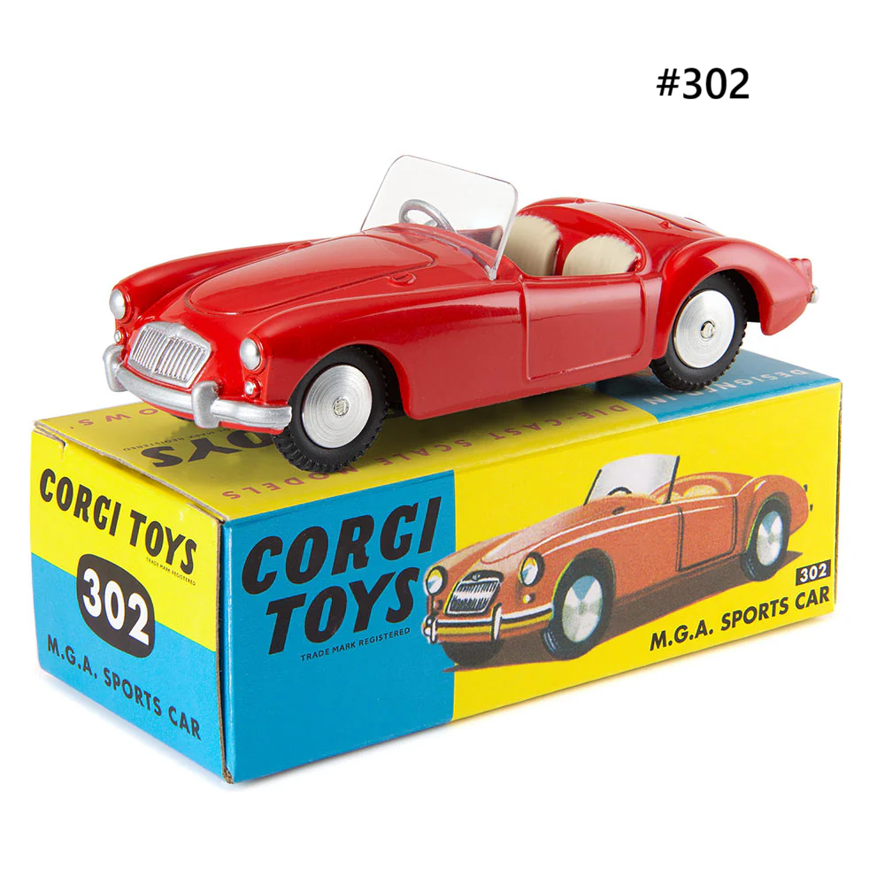 MGA Sports Car RÉÉDITION Corgi 1/44