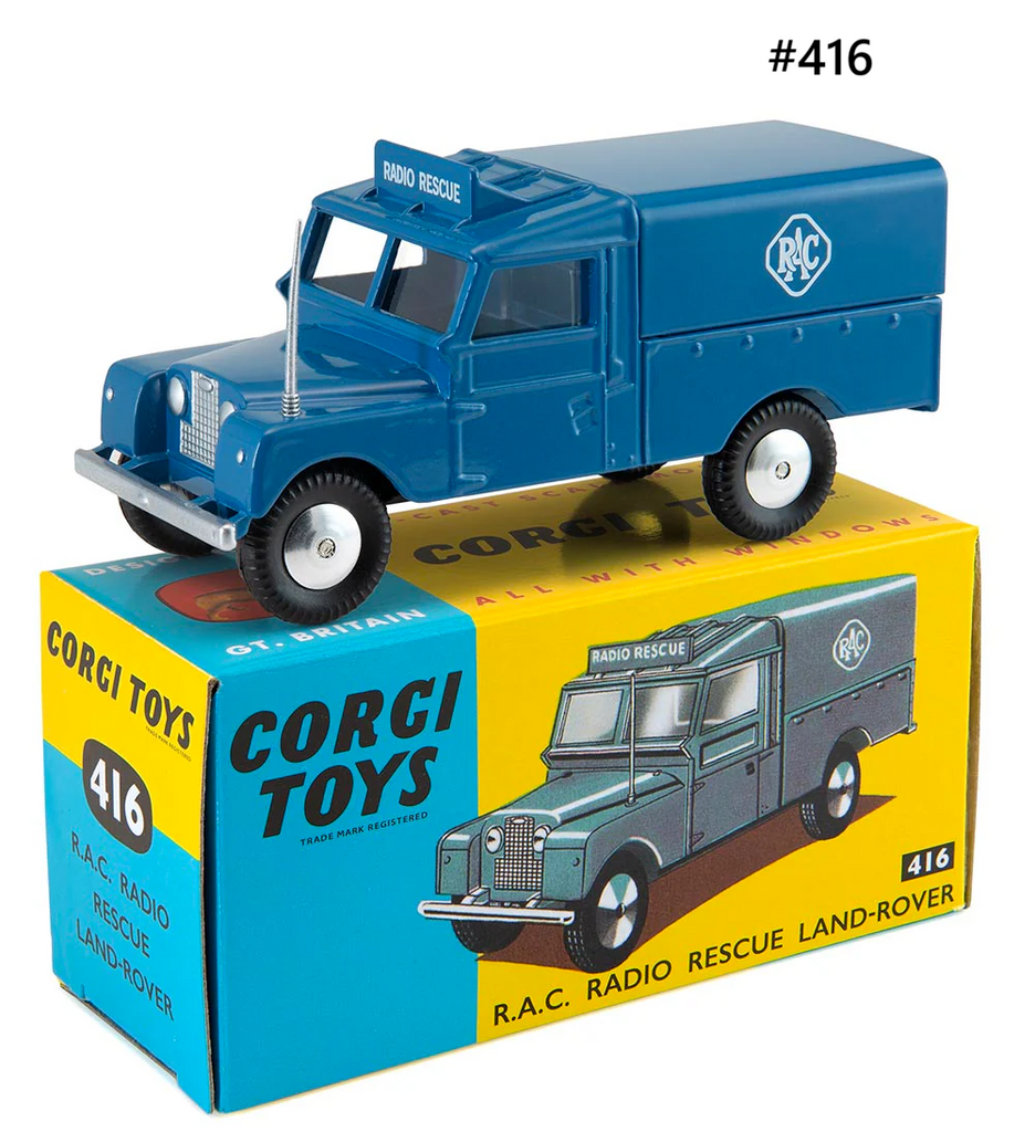 RAC Radio Rescue Land Rover RÉÉDITION Corgi 1/46