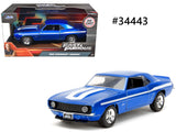 Chevrolet Camaro Yenko 1969 Fast and Furious Jada 1/32