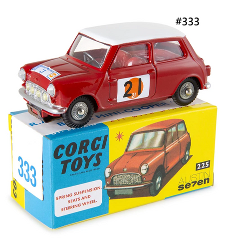RAC International Rally B.M.C. Mini Cooper 'S' RÉÉDITION Corgi 1/42