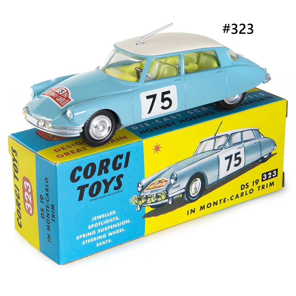 Citroen DS19 Rallye RÉÉDITION Corgi 1/47