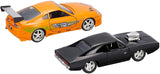 Dodge Charger R/T 1970 et Toyota Supra Fast & Furious Jada 1/32