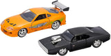 Dodge Charger R/T 1970 et Toyota Supra Fast & Furious Jada 1/32