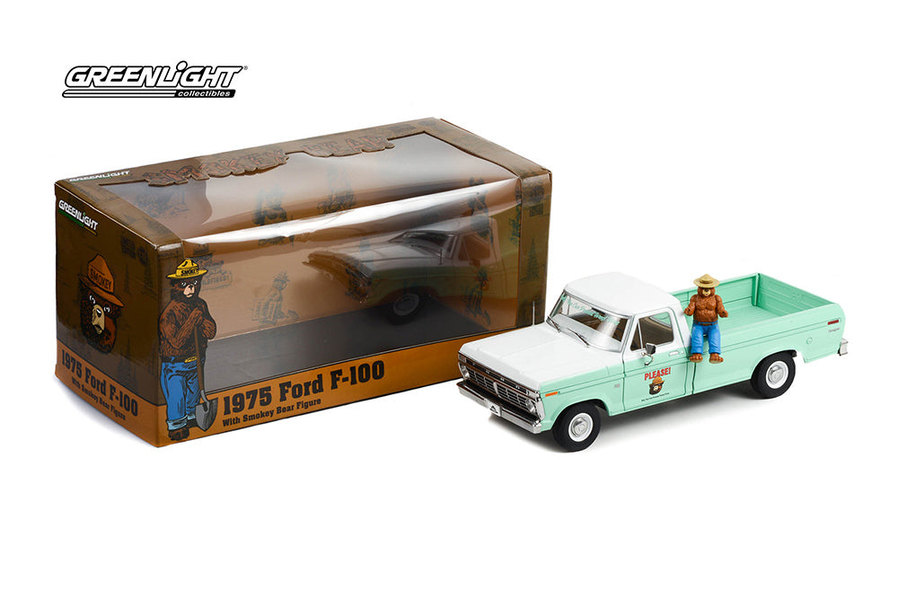 Ford F-100 Pick Up 1975 Greenlight 1/18