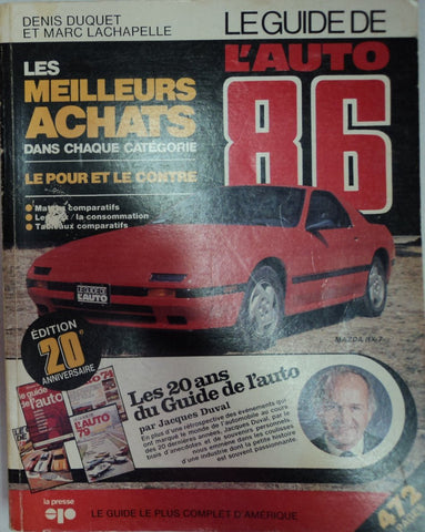 Le Guide de l'Auto 86