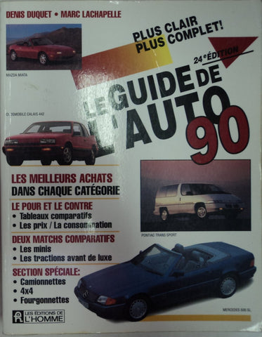 Le Guide de l'Auto 90