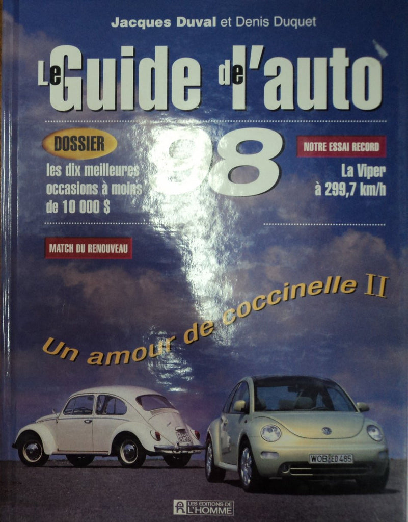 Le Guide de l'Auto 98
