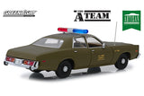 Plymouth Fury 1977 U.S. Army The A-Team Greenlight Artisan 1/18