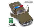 Plymouth Fury 1977 U.S. Army The A-Team Greenlight Artisan 1/18