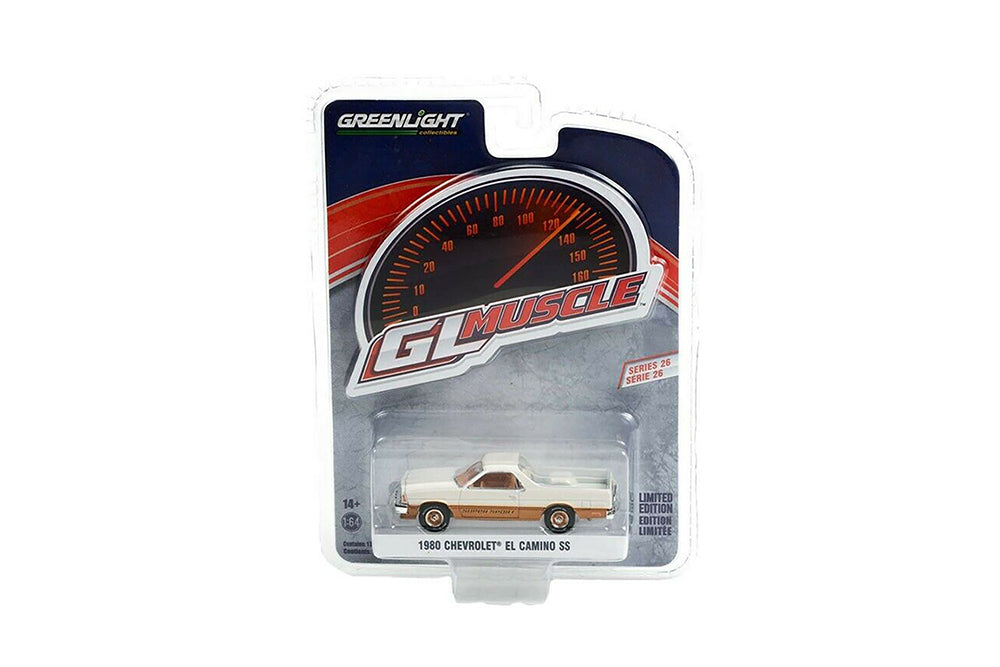 Chevrolet El Camino SS 1980 GL Muscle Series 26 Greenlight 1/64