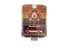 Ford econoline 1970 Pompier Greenlight Fire & Rescue Series 2 1/64