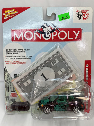 Chrysler PT Cruiser Convertible 1999 Monopoly Johnny Lightning 1/64