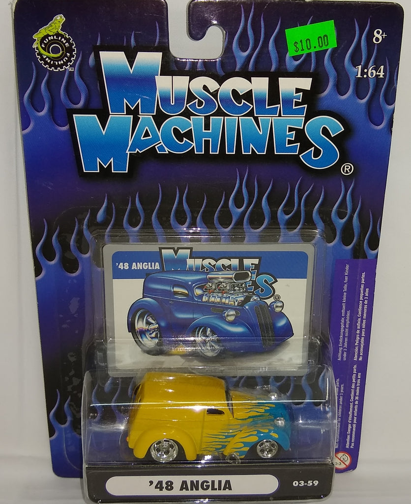 Ford Anglia 1948 Muscle Machines 1/64