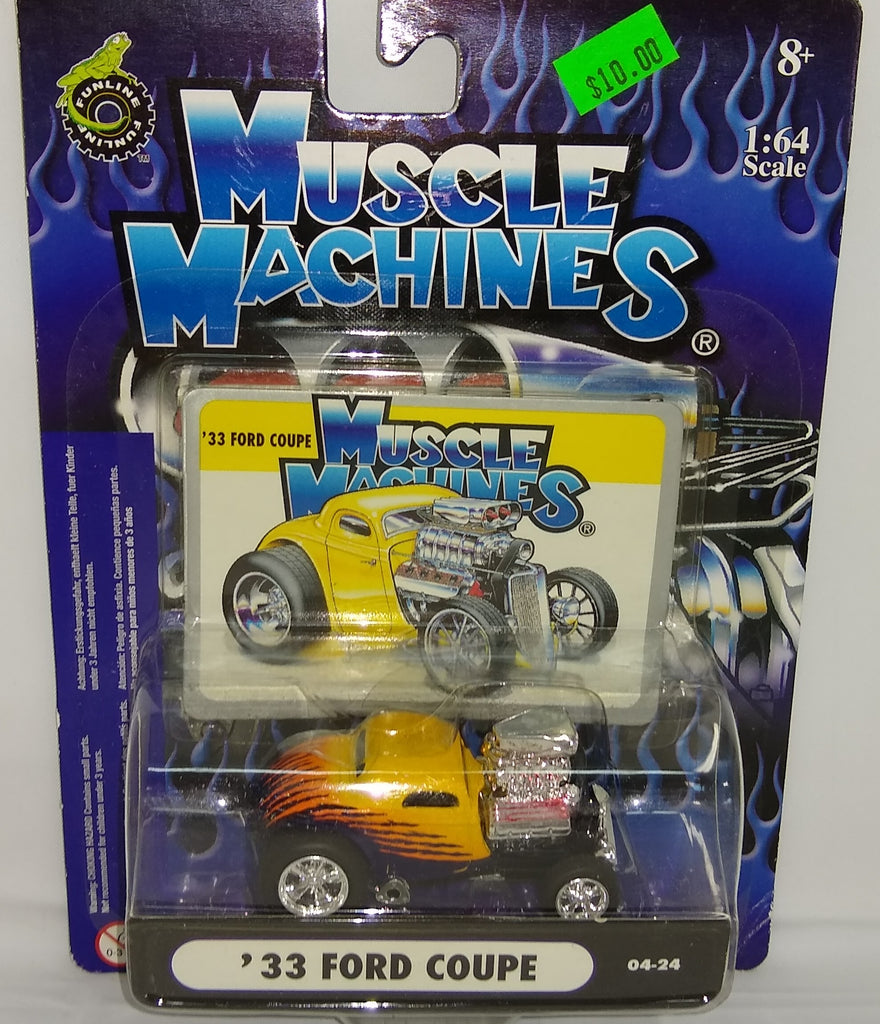 Ford Coupe 1933 Muscle Machines 1/64