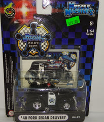Ford Model A Sedan Delivery Police 1940 Muscle Machines 1/64
