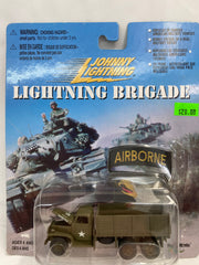 WWII GMC 6x6 Truck Lightning Brigade Johnny Lightning 1/64