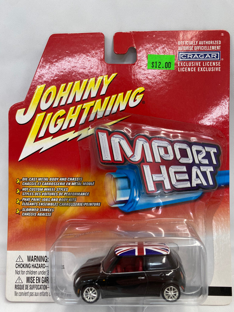 Mini Cooper Import Heat Release 3 Johnny Lightning 1/64