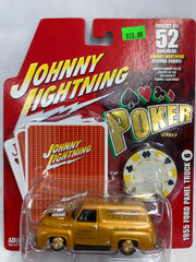 Ford Panel Truck 1955 Poker Series 2 Johnny Lightning 1/64