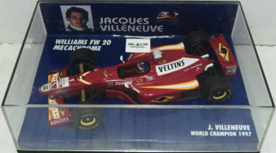 Williams FW20 Mecacrome 1998 Minichamps 1/43