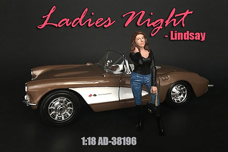 Figurine Lindsay Ladies Night American Diorama 1/18