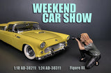 Figurine Weekend Car Show Photographe American Diorama 1/18