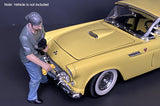 Figurine Weekend Car Show Photographe American Diorama 1/18