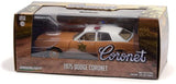 Dodge Coronet 1975 Police Choctaw County Sheriff Greenlight 1/24