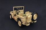 Jeep Willys US Army American Diorama 1/18