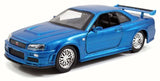 Nissan Skyline GT-R (R34) Fast and Furious Jada 1/32