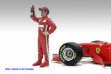 Pilote des années 2000 Racing Legends American Diorama 1/18