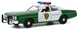 Plymouth Fury 1975 Police Chickasaw County Sheriff Greenlight Artisan 1/24