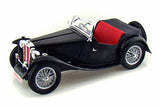 MG TC Midget 1947 Lucky Die Cast Road Signature 1/18