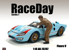 Figurine Race Day American Diorama 1/18