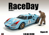 Figurine Race Day American Diorama 1/18