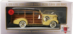 Chevrolet Woody Wagon 1939 Motor City Classics 1/18