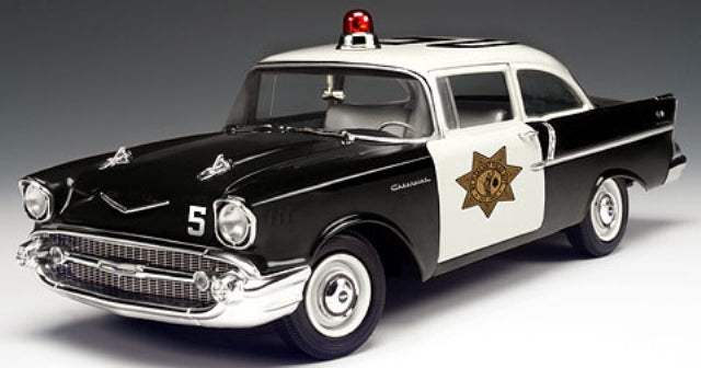 Chevrolet Bel Air Sedan 1957 Police Highway 61