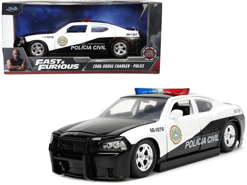 Dodge Charger Police 2006 Fast & Furious Jada 1/24