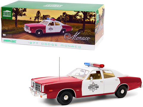 Dodge Monaco 1977 Police Greenlight Artisan 1/18