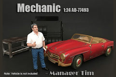 Gérant du garage Tim American Diorama 1/24