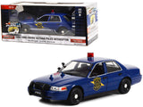 Ford Crown Victoria 2008 Police Interceptor Hot pursuit Greenlight 1/24