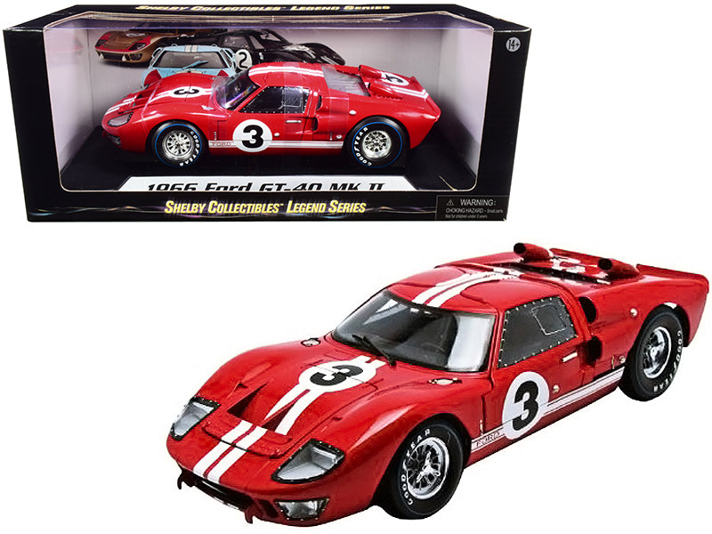 Ford GT-40 MK II 1966 Shelby Collectibles 1/18