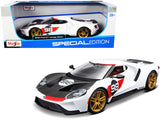 Ford GT 2021 Heritage Edition Maisto 1/18