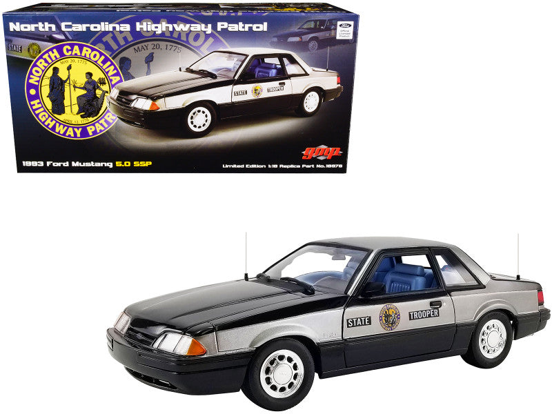Ford Mustang 5.0 SSP 1993 Police GMP 1/18