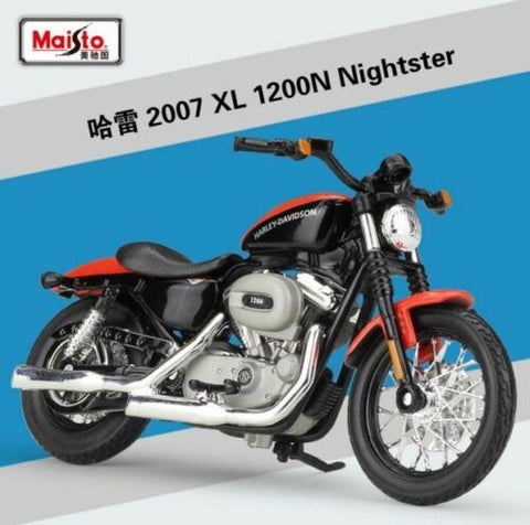 Harley Davidson 2007 XL 1200N Nightster Maisto Series 31 1/18